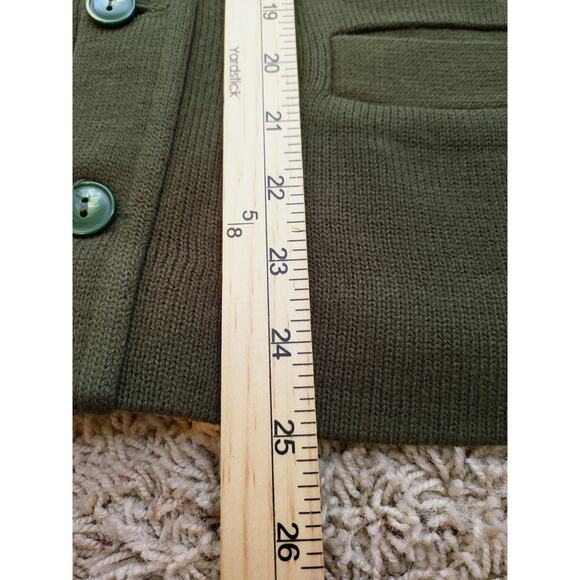 VTG Broadway Knitting Mills Mens Cardigan 60s-70s Grunge Rockabilly Mod - Picture 6 of 6